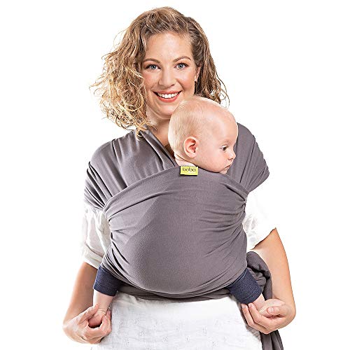 boba wrap organic dark grey