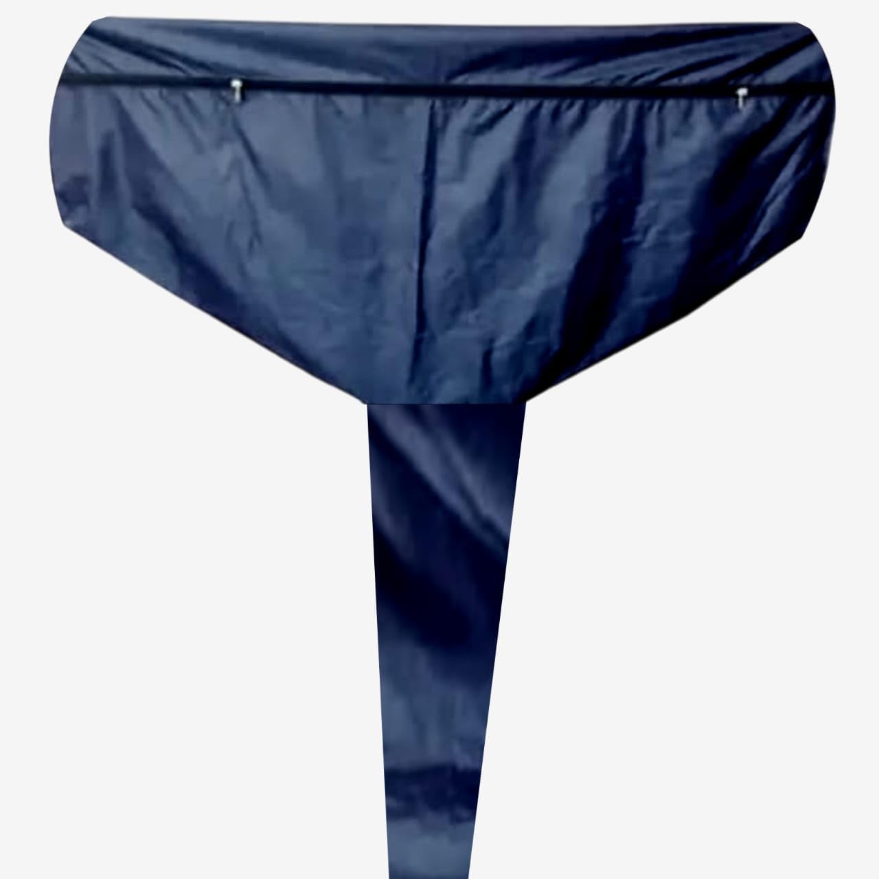 Split indoor ac unit wash clean bag cover (blue, 52 Inches)