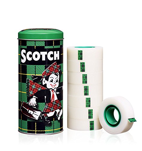 Scotch Magia Promoci  n 8-193332  mate e invisible  19 mm x 33 m de metal  8 rollos