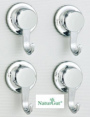Everloc chrome-haken Pack of 4 EL-10503 incl. Magnet