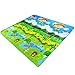 Produktbild HBlife Kinderspielteppich Spielmatte Spielteppich Schaumstoffmatte Baby Kleinkind Crawl Mat Spielmatte Babyschleichenmatte Picknick-Decke 200 * 180 cm (2)