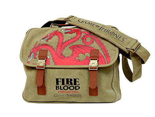 Preisvergleich Produktbild Game of Thrones - Tasche - Messenger Bag Umhängetasche - House Targaryen