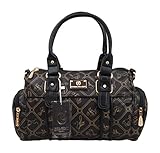 ★ Ausstattung: 1 Hauptfach, 3 offene Fächer, 2 Fächer mit Reißverschluss. außen: 4 goldfarbige Füßchen zum Aufstellen.