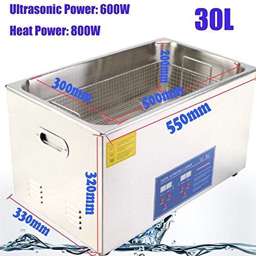 Preisvergleich Produktbild 10L 15L 22L 30L Ultrasonic Ultraschallreinigungsgerät Ultraschall Reiniger (30L)