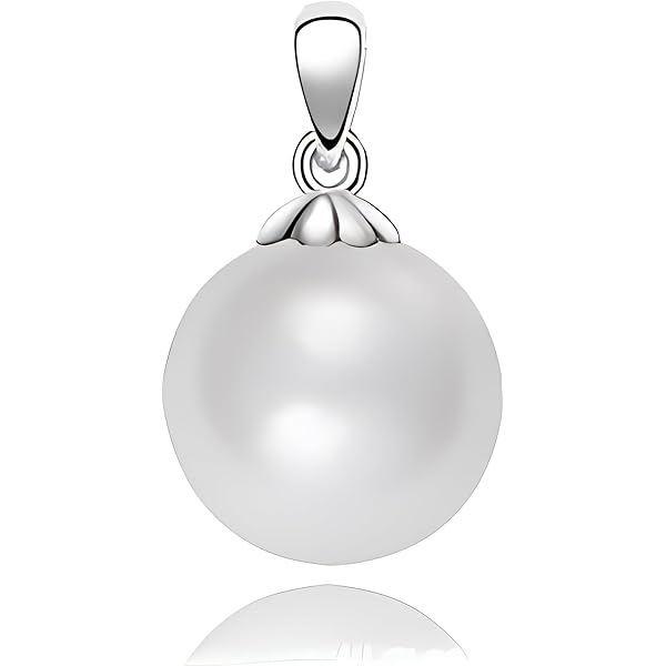 Schmuckwilli Collier De Perle Shell De Tahiti/Mers Collier Perles Coquillage Nacre Les Femme Plaque Argent Aimant 14mm Perle - Achat / Vente Sautoir Et Collier Schmuckwilly Colliers ZIR3 Sc Femme