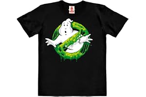 Logoshirt Ghostbusters I Ghostbusters I Slime Logo I organisk T-shirt med tryck I Flicka och Pojke I Kortärmad