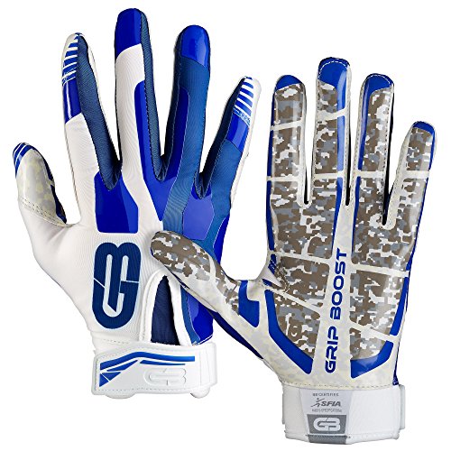 GRIP BOOST Stealth Football Gloves Pro Elite