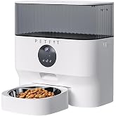 PETFIT CatMax Pro Akıllı Otomatik Mama Kabı, 5L Kapasiteli, Wi-Fi Kameralı, Sesli Komutlu, APP Kontroll&uuml;, &Ccedil;elik Kaseli
