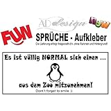 ***NEU*** lustiger Spruch Aufkleber