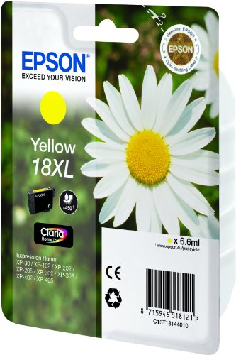Epson T1814 Gänseblümchen, Claria Home Tinte, Text- und Fotodruck XL (Singlepack) gelb - 2