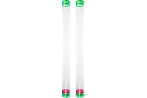 Homoyoyo Fishing Float Storage Tube - Durable Plastic Holder for Fishing Floats - Lightweight and Portable Ideal for Organizing and Protecting Your Gear 30cm Long