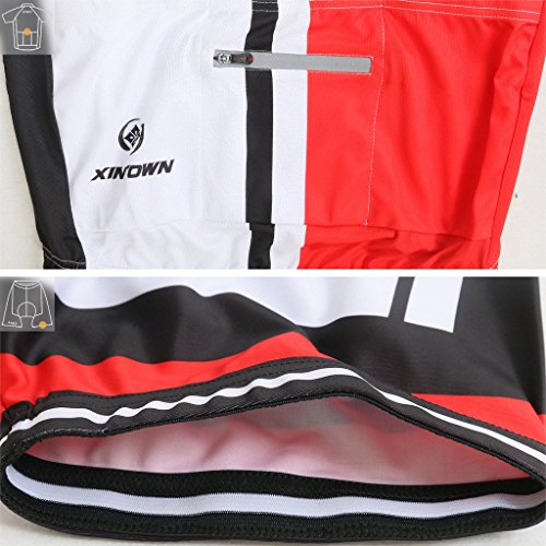 Ateid Herren Radtrikot Set Kurzarm mit Trägerhose - 5