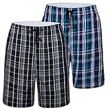 Tartán Clásico: Pantalones de estar diseñado con un patrón de cuadros, decente y casual.