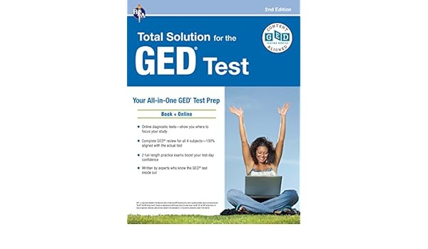 Buy Total Solution For The Ged Test Ged R Test Preparation Book