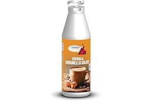 LA BEVANDA DEL RE La Bevanda Del Rè - Topping Caramello SALATO, Ideale Per Torte, Caffè, Crepes, Pan Cake, 200GR