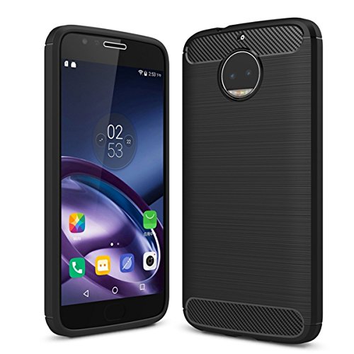 Moto G5S Plus Funda Estuyoya Silicona Efecto Carbono funda trasera Dise o Duradero alta calidad Antigolpes Gel Flexible Carcasa para G5S Plus - Negro reviews Moto G5S Plus Funda Estuyoya Silicona Efecto Carbono funda trasera Dise o Duradero alta calidad Antigolpes Gel Flexible Carcasa para G5S Plus - Negro