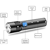Siyah Mini Profesyonel En G&uuml;&ccedil;l&uuml; El Feneri Wt-015 WT-015-s