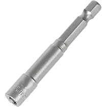 Fixinus Magnet-Steckschlüssel 13 Mm – 1/4 Zoll Sechskant, Für Akkuschrauber & Bohrer