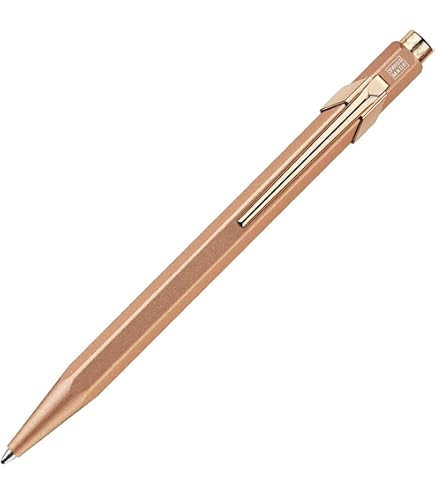 Stylo Bille Caran D'Ache "Ecridor" Modèle Chevron, Gravé Georg Fischer +GF - Occasion