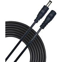 Liwinting 1m Cavo Di Prolunga Di Alimentazione CC 3,5 Mm X 1,35 Mm