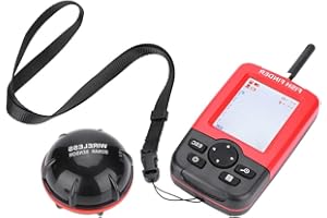 Fybida 100M Wireless, ecoscandaglio Robusto e Durevole per la Pesca Notturna