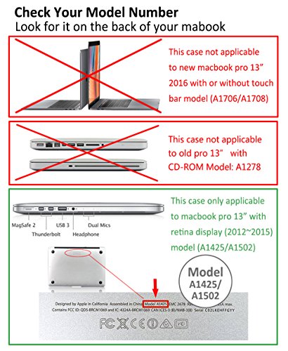 Case MacBook Pro 13 Retina H  lle Grau  iCasso Medallion Design Ultra Slim Kratzfeste Matt Rutschfest Hartschale Snap Case f  r MacBook Pro 13 Zoll Re