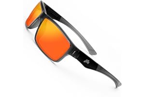 Fortis Eyewear Junior Bays Polarised Fishing Sunglasses for Kids Anti-Glare Wrap Angle Glasses Ideal for Sports