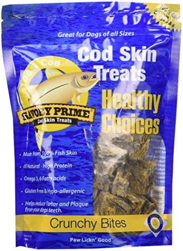 Savory PrimeCod Skin Crunchy Bites, 4-Ounce