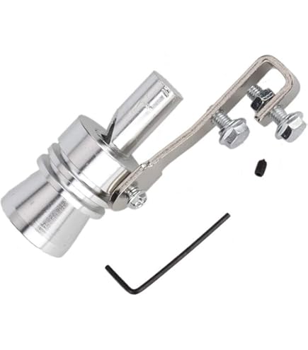 NUZYZ Universal Car Turbo Sound Muffler Exhaust Pipe Blow-off