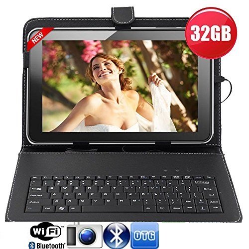 IKALL N1(2+16GB) Dual Sim 4G Volte Calling Tablet 8 Inch display with Keyboard Cover,Golden - Amazon