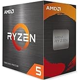 AMD Ryzen 5 5600X Processor (6C/12T, 35MB Cache, up to 4.6 GHz Max Boost) with Wraith Stealth Cooler