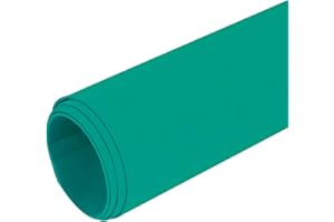 MADDMA Moosgummi EVA 90cm breit ab 0,5m 23 Farben Schaumgummi PE Schaumstoff Basteln Stoff, Farbe:smaragdgrün