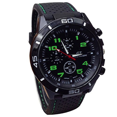 Vovotrade2016 Quarz-Uhr Mnner Military-Silikon-Uhren(Grn) Vovotrade2016 Quarz-Uhr Mnner Military-Silikon-Uhren(Grn)