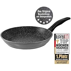 Stoneline Poêles Classic, Fonte d'aluminium, Gris, ø 28 cm