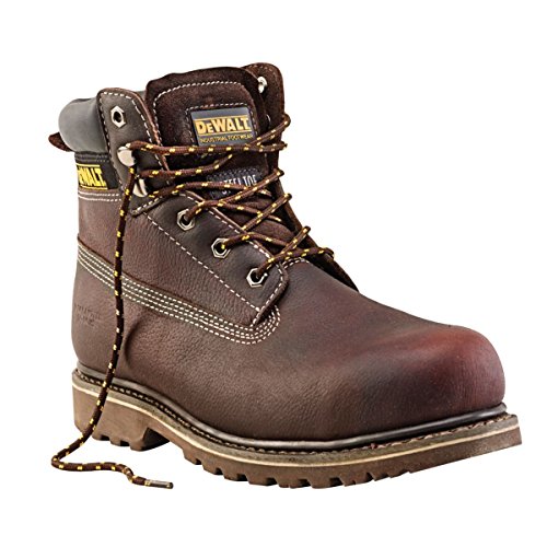 Preisvergleich Produktbild DeWalt Arbeitsschutzbrille Stiefel braun Größe durchweicht 7