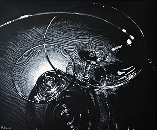 Glass #2 - Original Artwork - 52 x 42 cm - Mixed Media On Board - Ready To Hang