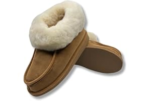 MAISON THURET | Pantoufles/Chaussons Printemps/Eté/Automne/Hiver Homme et Femme | Peau de Mouton 100% Naturelle | du 36 au 47 | Intérieur et Extérieur | Propriétés thermorégulatrices