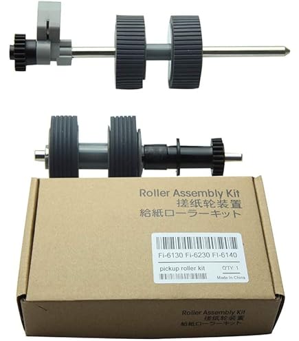 OKLILI PA03586-0001 PA03586-0002 Pneumatico Del Rullo Di Presa Gomma Del Cuscinetto Di Separazione Compatibile Con Fujitsu S1500 S1500M Fi-6110 N1800 - Foto 11