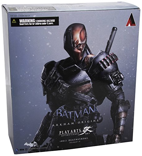 DC Comics Batman Arkham Origins Play Arts Kai Deathstroke Action Figure