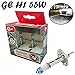 Produktbild 2x General Electric GE Megalight Ultra +120% H1 55W 12V 50310NU Weiß White Headlight High Tech Ersatz Halogen Birne für Scheinwerfer, Fernlicht, Abblendlicht, Nebelleuchte vorne - E-geprüft