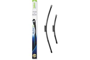 VALEO Silencio Essuie-glace - VF453 - Kit de Balais d'Essuie-glace 650 mm / 400 mm Plats d'Origine de Haute performance, Visibilité Supérieure sur la Route- Avant - Lot de 2 Balais - 574653