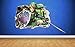 Price comparison product image Zelda 3D Effect Smashed Wall Sticker, Link Nintendo style transfer art (Large: 96cm x 58cm)