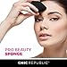 Beauty Makeup Sponge Blender - Blend Conceal Contour and Highlight - Flawless Makeup Application - Eco Friendly Latex Free and Hypoallergenic - Black
