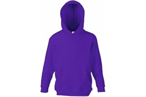 ATELIER DEL RICAMO Felpa Bimbo Classic con Cappuccio Fruit of The Loom