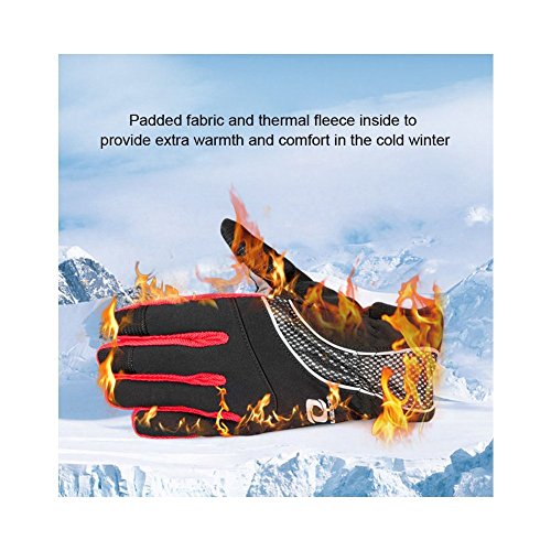4Ucycling Warm Thermo Fleece Gloves Touchscreen Touch Fahrrad Handschuhe Radsport Handschuh Radhandschuhe - 5