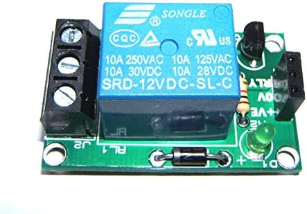 Rk Education RKRelay1 5V Relay Module - Great for Atmel, Arduino & Raspberry PI - Self Build Kit