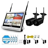 [Full HD 1080P Video]: 2,0 Megapixel, drei Arten von Bildauflösungen: 1080P (1920x1080), VGA (640480), QVGA (320x240). Unterstützung für Aufnahme und Wiedergabe über lokale microSD-Karte.