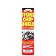 Hammerite Stone Chip Shield. Spray Shield Underseal Metal Paint for Cars. Underbody White Metal Paint. Rust Resistant, Durable Automotive Paint, 8 Year Protection - 600ml Aerosol 1.5 SqM Coverage​