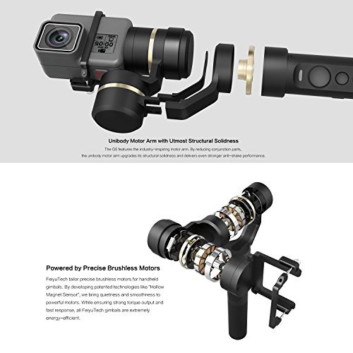 FeiyuTech G5 3-Achsen-Gimbal für Actionkamera schwarz - 5