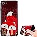 Produktbild Hülle für iPhone 7,Handyhülle für iPhone 8,Ultra Dünn Handyhülle,Leweiany 3D Kreativ Bunte Malerei Roter Fuchs Painted Matt Prägung Muster Ultra Dünn Soft TPU Silikon Gummi Schutzhülle Kratzfeste und Scratch-Resistant Handytasche Schutz Handy Hülle Case Rückseite Handy Tasche Premium Shell Slim Etui Schale Bumper Case für Apple iPhone 7/8 4.7 Zoll Anti-Scratch Schutzhülle